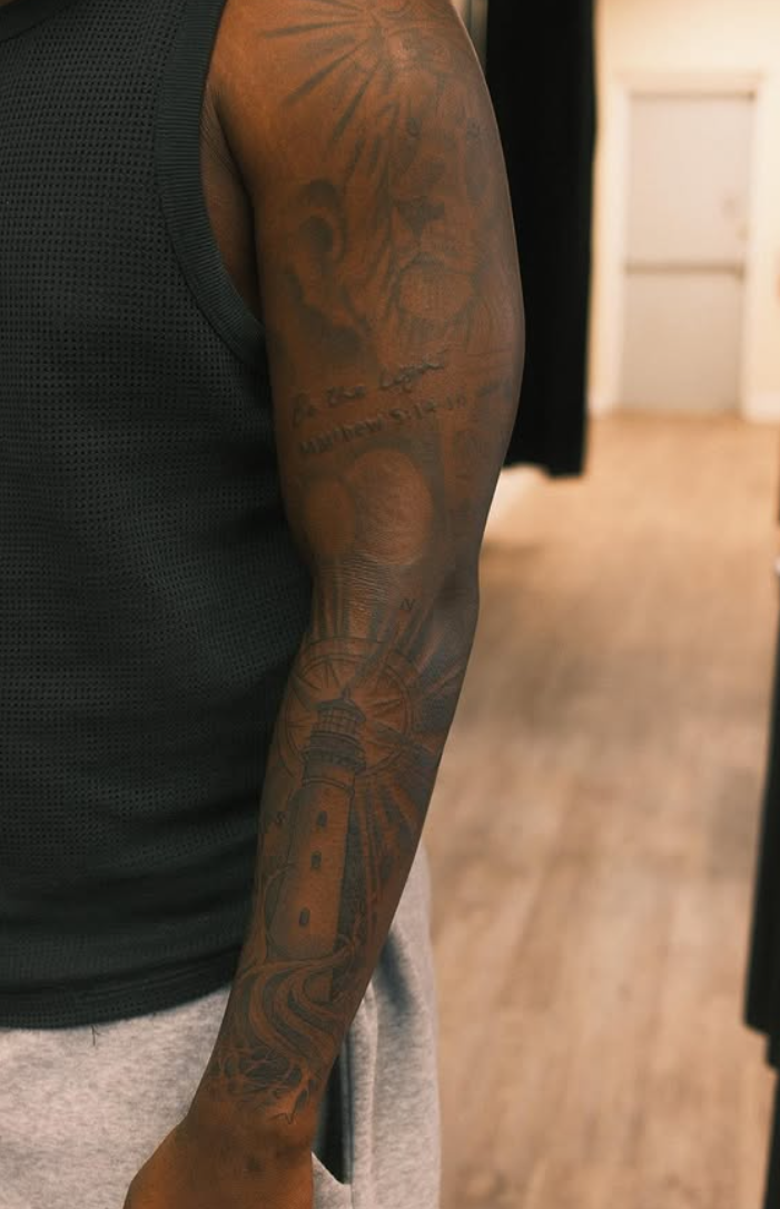 Full sleeve tattoo